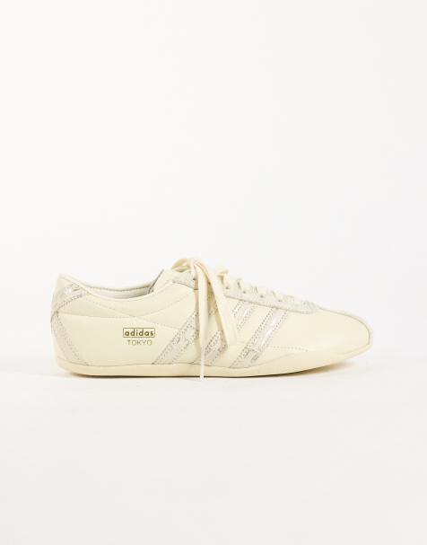 adidas Originals Tokyo trainers in cream and white - view 1