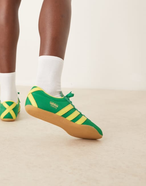 adidas Originals Tokyo trainers in green and yellow | ASOS