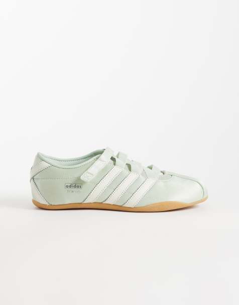 adidas Originals - Tokyo - Turkise Mary Jane-sko i satin - view 1