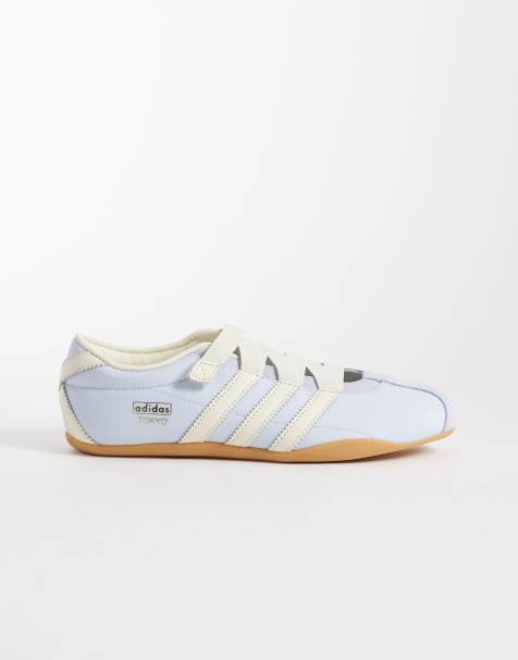 adidas Originals - Tokyo - Zapatillas de deporte azul claro y blancas estilo merceditas - view 1