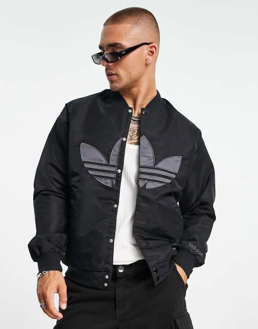 Adidas varsity on sale jacket mens