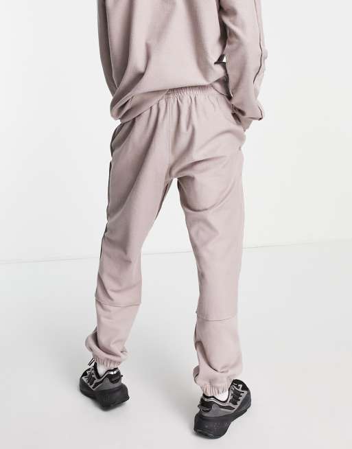 Galleta vacío muelle adidas Originals Tonal Textures French terry sweatpants in gray | ASOS