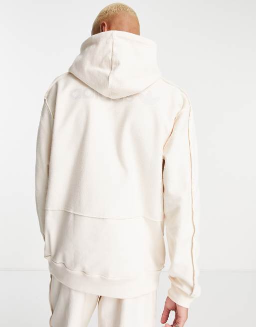 Adidas hoodie off white best sale