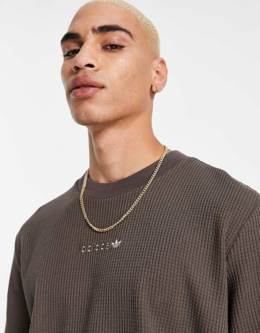 Adidas pique crewneck sales