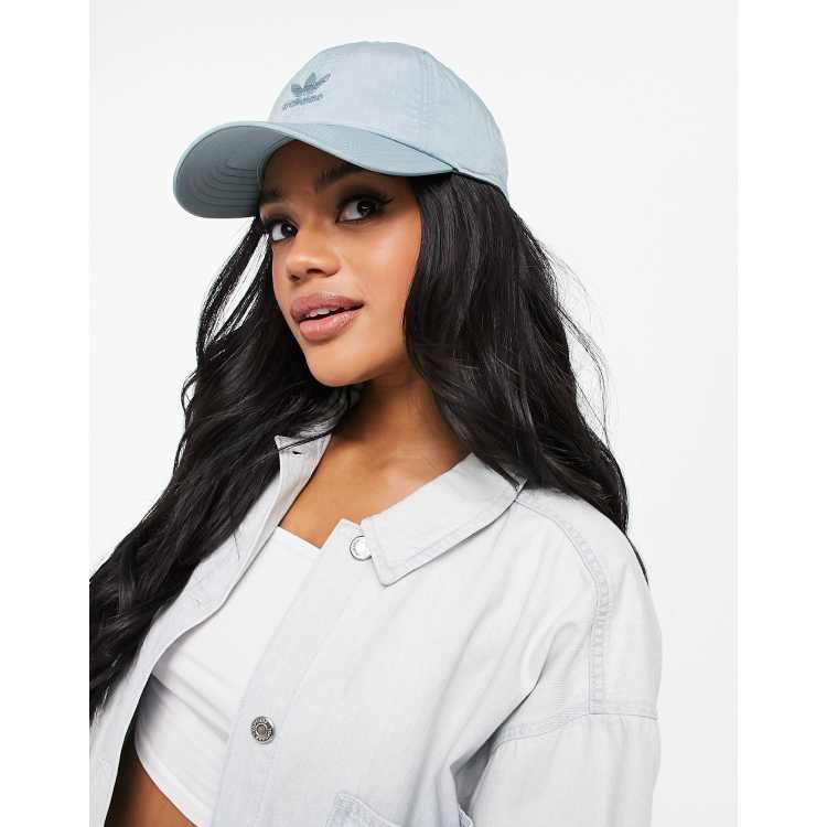 adidas Originals tonal trefoil cap in mint green ASOS