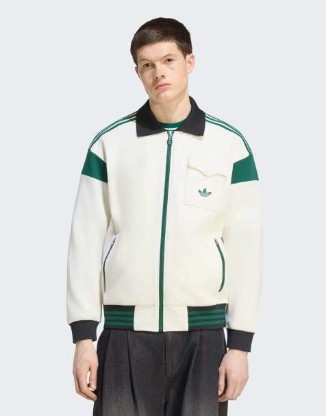 adidas Originals top della tuta m in bianco sporco - view 1