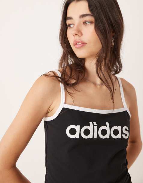 adidas Originals - Top senza maniche nero - view 1