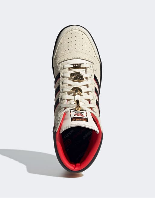 Adidas top ten hot sale hi snakeskin