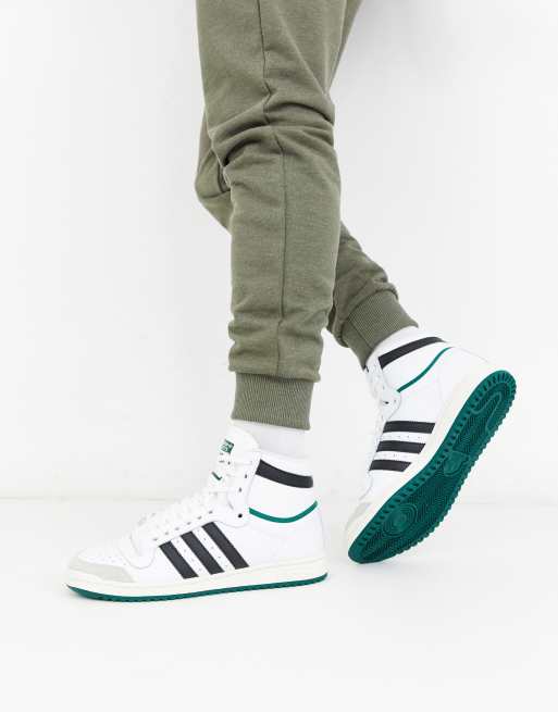 Men's adidas originals hotsell top ten high shoes