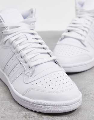 adidas top ten triple white