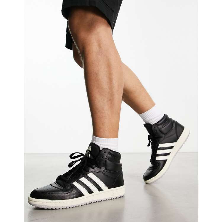 Adidas Originals Top Ten RB Sneakers in Black