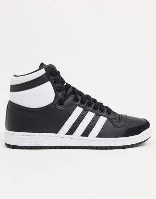 Scarpe adidas bianche shop e nere alte