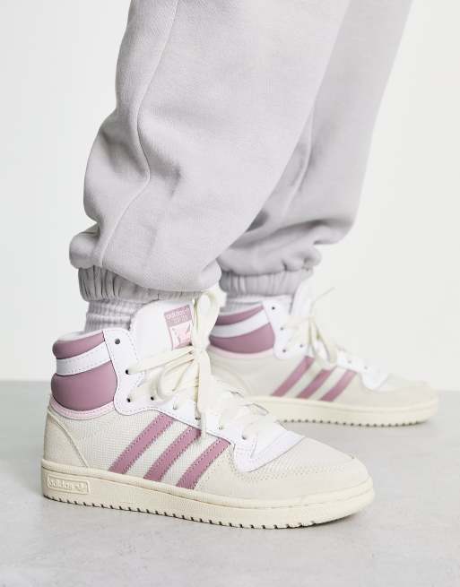 adidas Originals Top sneakers cream white and magic | ASOS