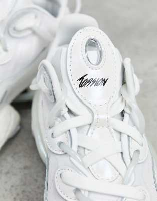 adidas originals torsion x sneakers in white