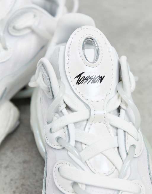 adidas Originals Torsion X trainers in white ASOS