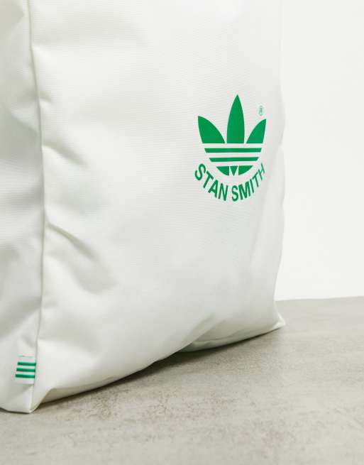 adidas Originals Tote bag à logo Stan Smith imprimé Blanc ASOS