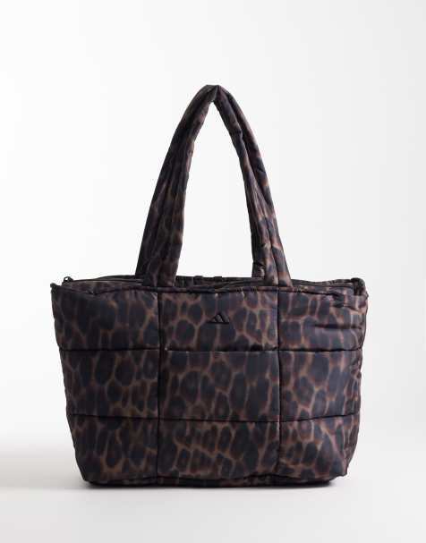 adidas Originals tote bag in leopard print - view 1