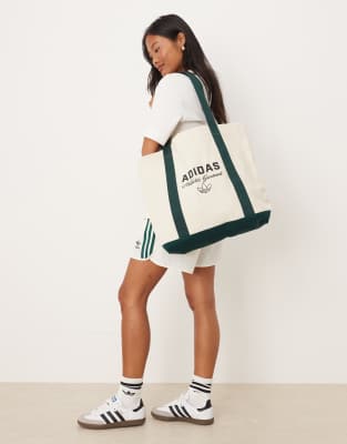 adidas Originals adidas originals tote bag in white