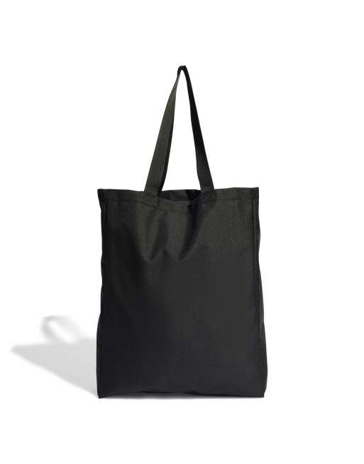 adidas Originals Tote tas met trefoil in zwart ASOS