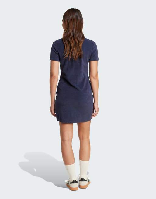 25SS新作【ADIDAS】Striped Towel Dress◆正規品 Adidas Originals x KSENIASCHNAIDER Reprocessed PATCHWORK