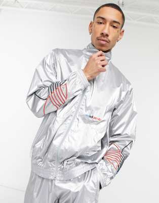 adidas metallic jacket