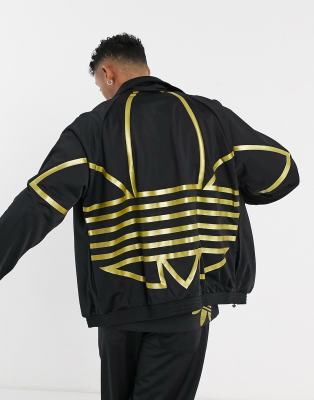 adidas metallic track jacket