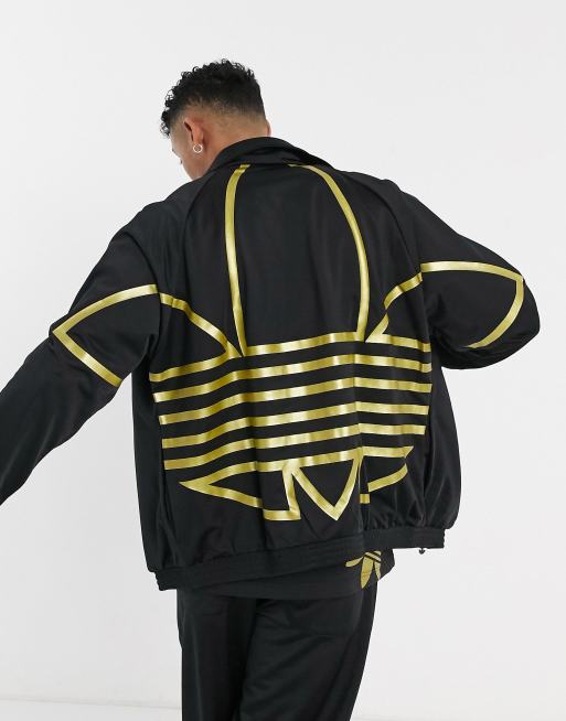 adidas Originals tracksuit with metallic blown up logo ASOS