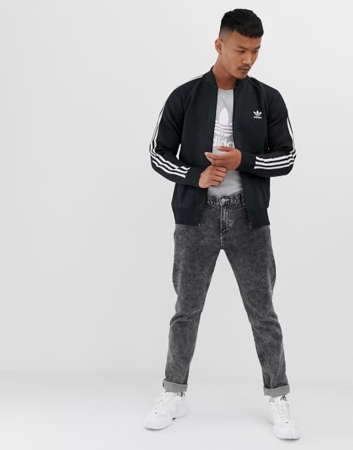 Outfits with best sale adidas jacket