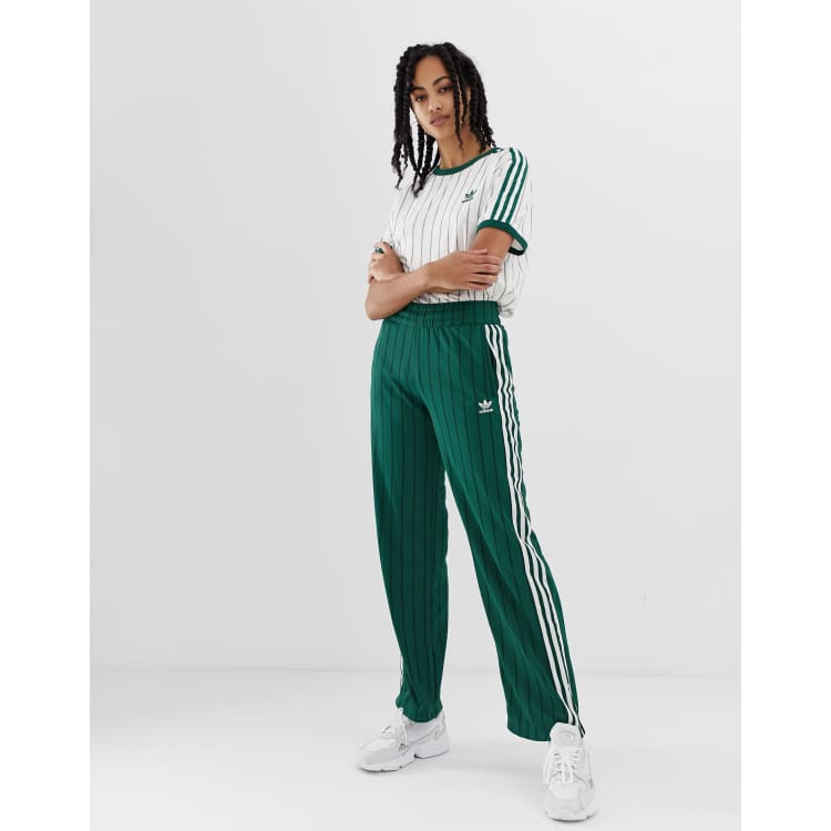 Lime green adidas sweatpants sale