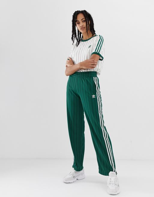 adidas Originals wide leg pant in mint, ASOS