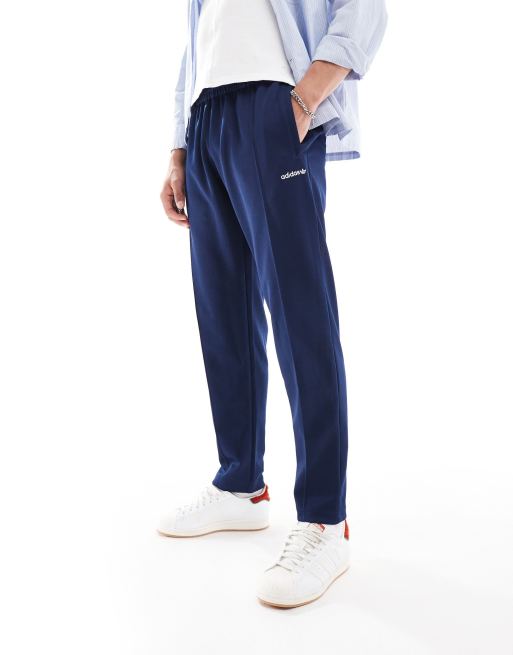 Adidas originals track pants blue online