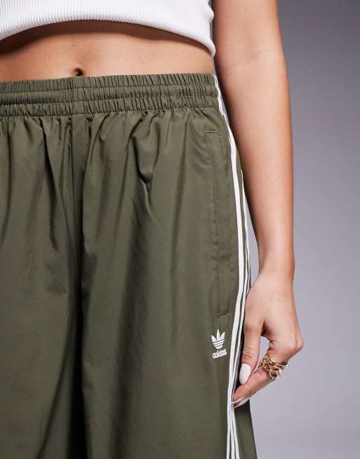 adidas Originals track pants in olive green ASOS