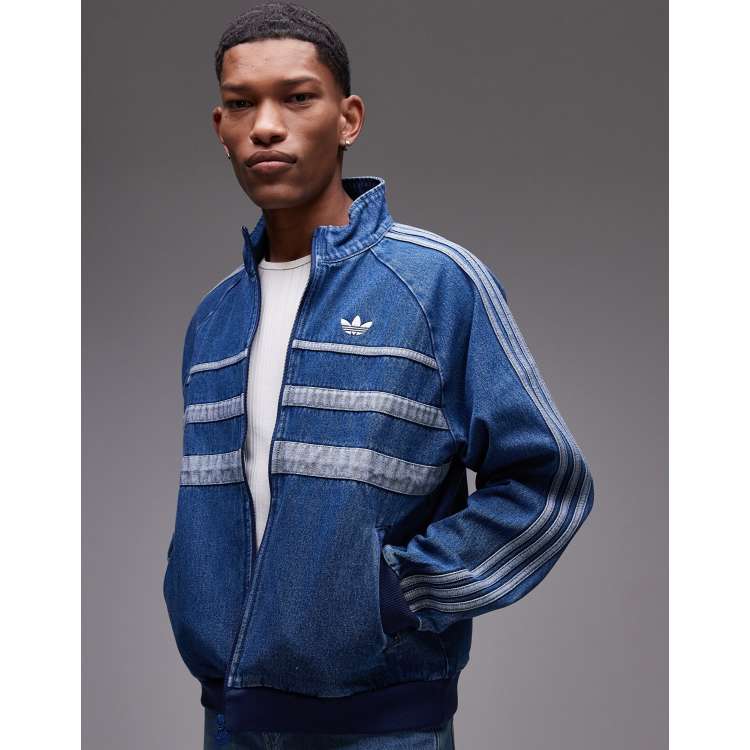 adidas Originals track top in denim | ASOS
