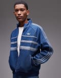 [adidas Originals] adidas Originals track top in denim-Blue M Light denim