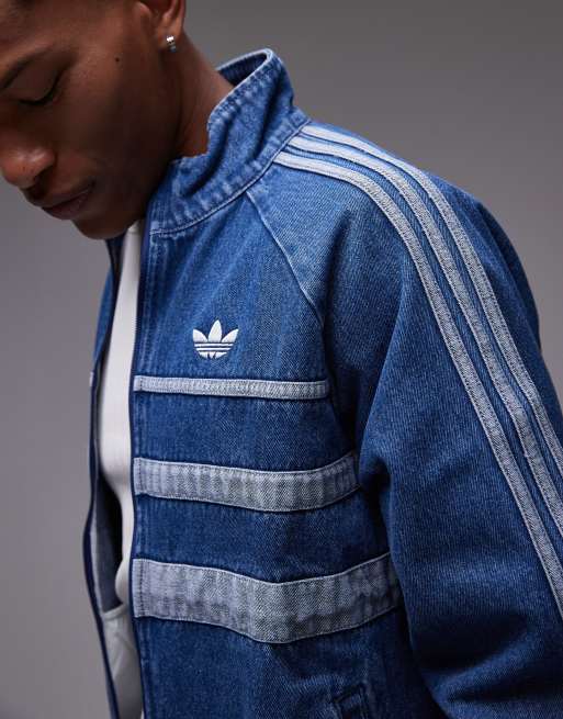 adidas Originals track top in denim | ASOS