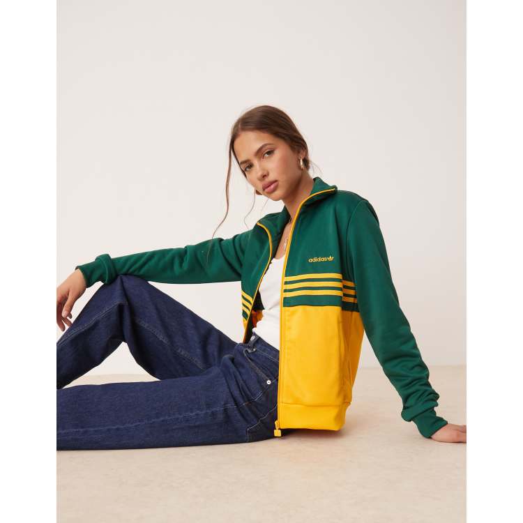 大特価 track Originals adidas top ASOS | yellow and green in トップス