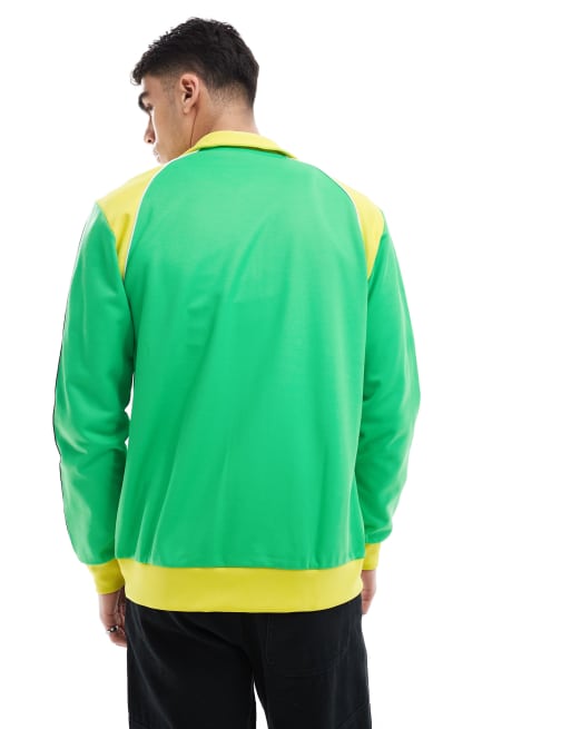 トップス archive adidas track jacket green yellow Adidas Green Yellow Track Jacket