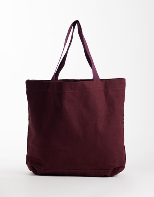 adidas Originals – Tragetasche in Kastanienbraun mit Blumenstickerei, 4 von 4