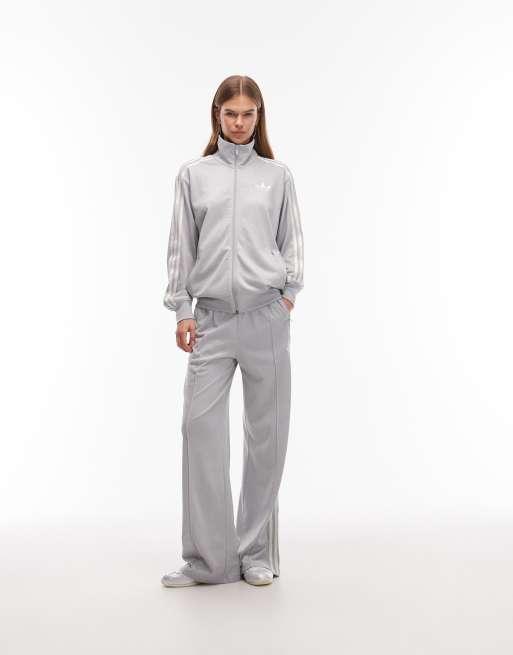 adidas Originals – Trainingsanzug in glitzerndem Silber, exklusiv bei ASOS