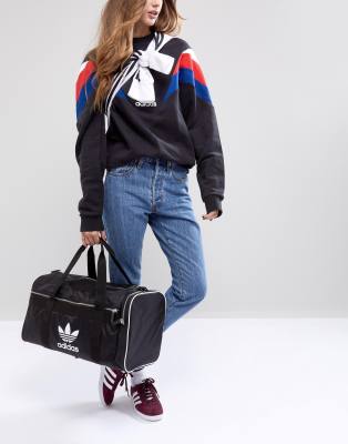 adidas originals travel bag with trefoil logo