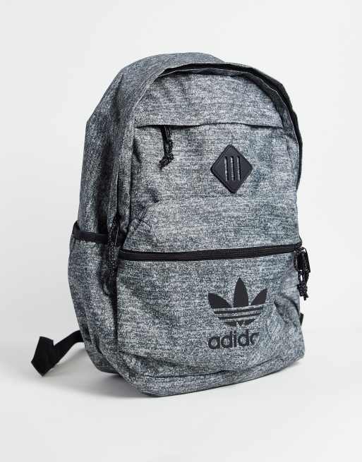 Adidas gray 2024 and teal backpack