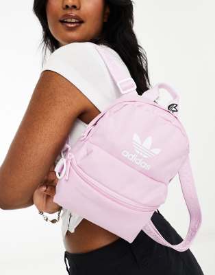 Pink adidas mini backpack hotsell