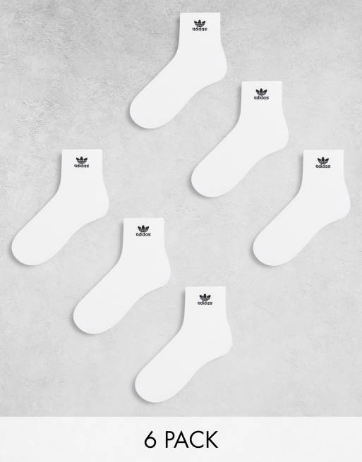 Pack Quarter socks in white YEEZY adidas harden b e x mvp james black blue gold mens basketball f36813 YEEZY adidas Originals Trefoil 6 Cra wallonieShops