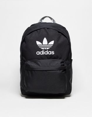 adidas Originals trefoil backpack in black - BLACK