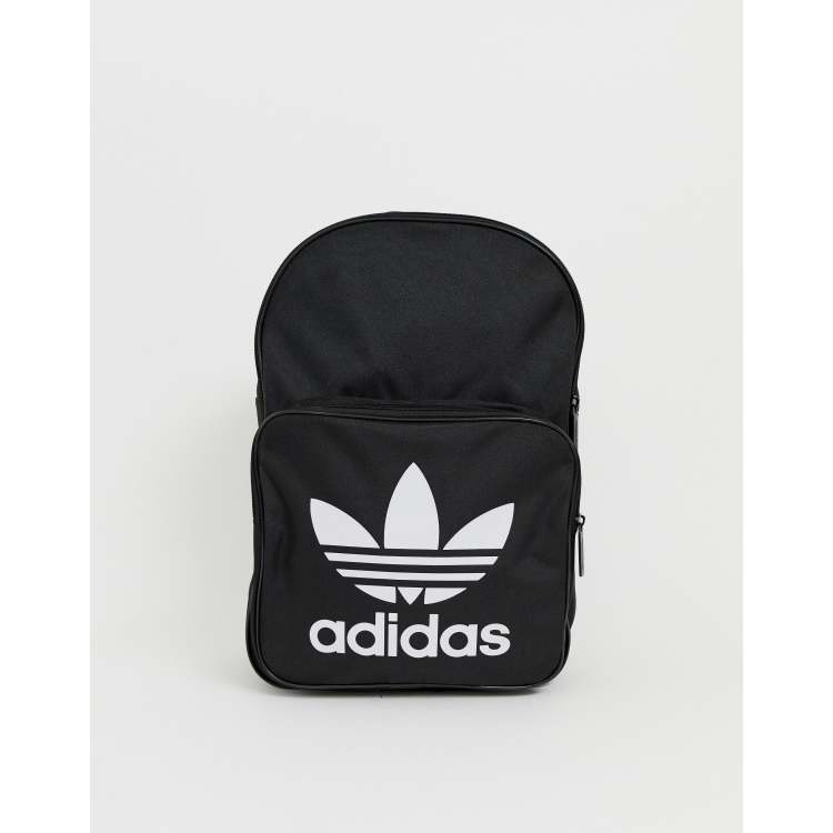 adidas Originals trefoil backpack in black ASOS