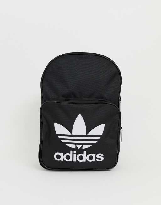 adidas originals trefoil backpack in black