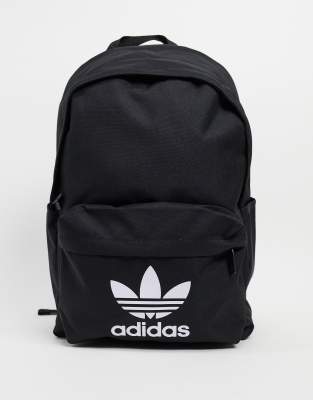 adidas classic trefoil backpack black