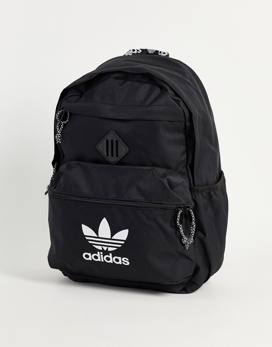 adidas Originals trefoil backpack in black
