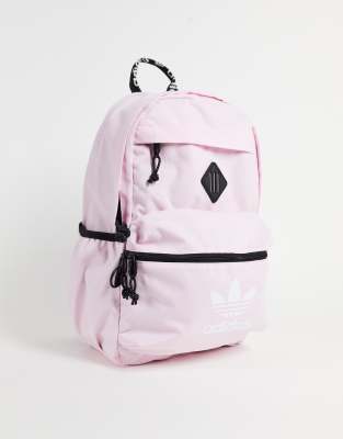 Adidas trefoil backpack store pink