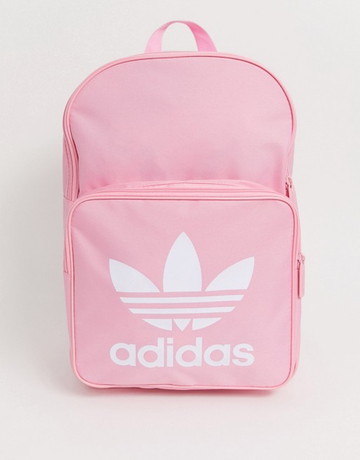 adidas originals trefoil backpack in pink